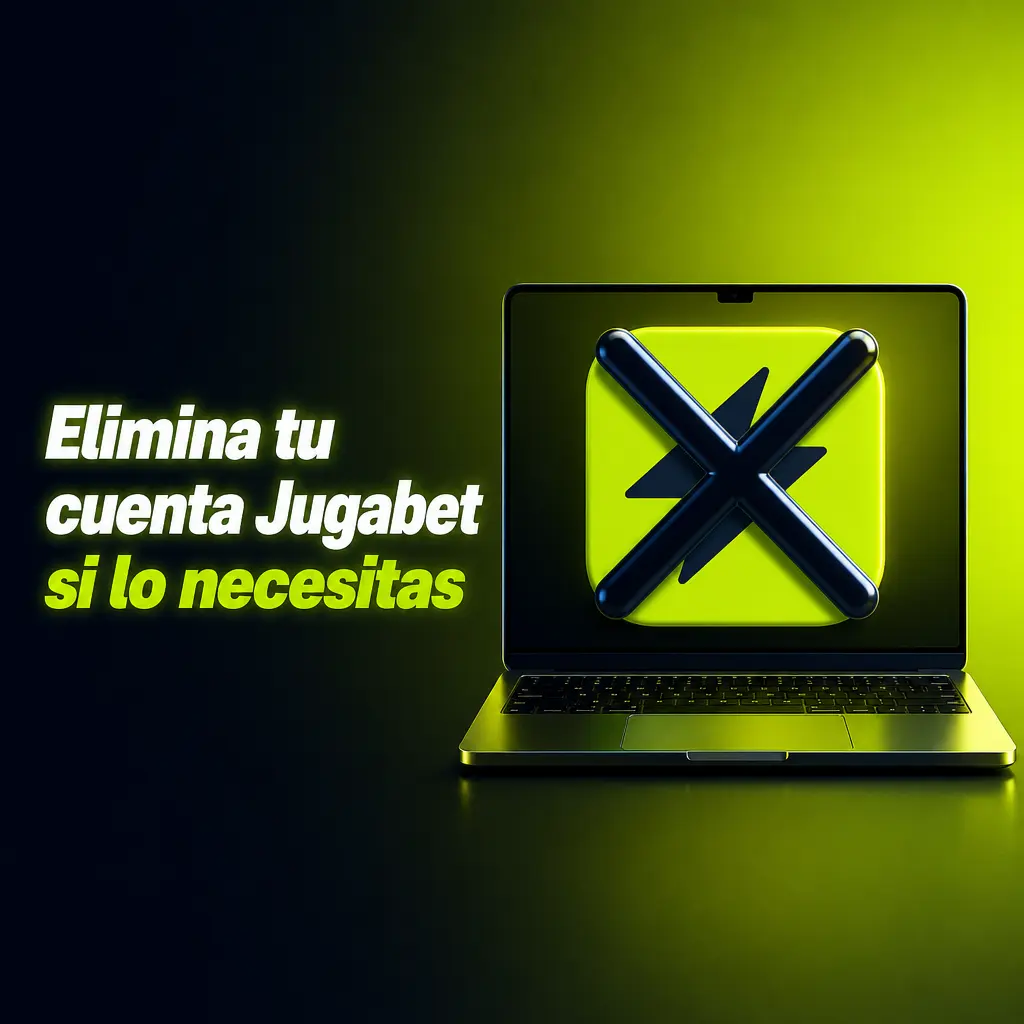 Persona solicitando el cierre de su cuenta Jugabet