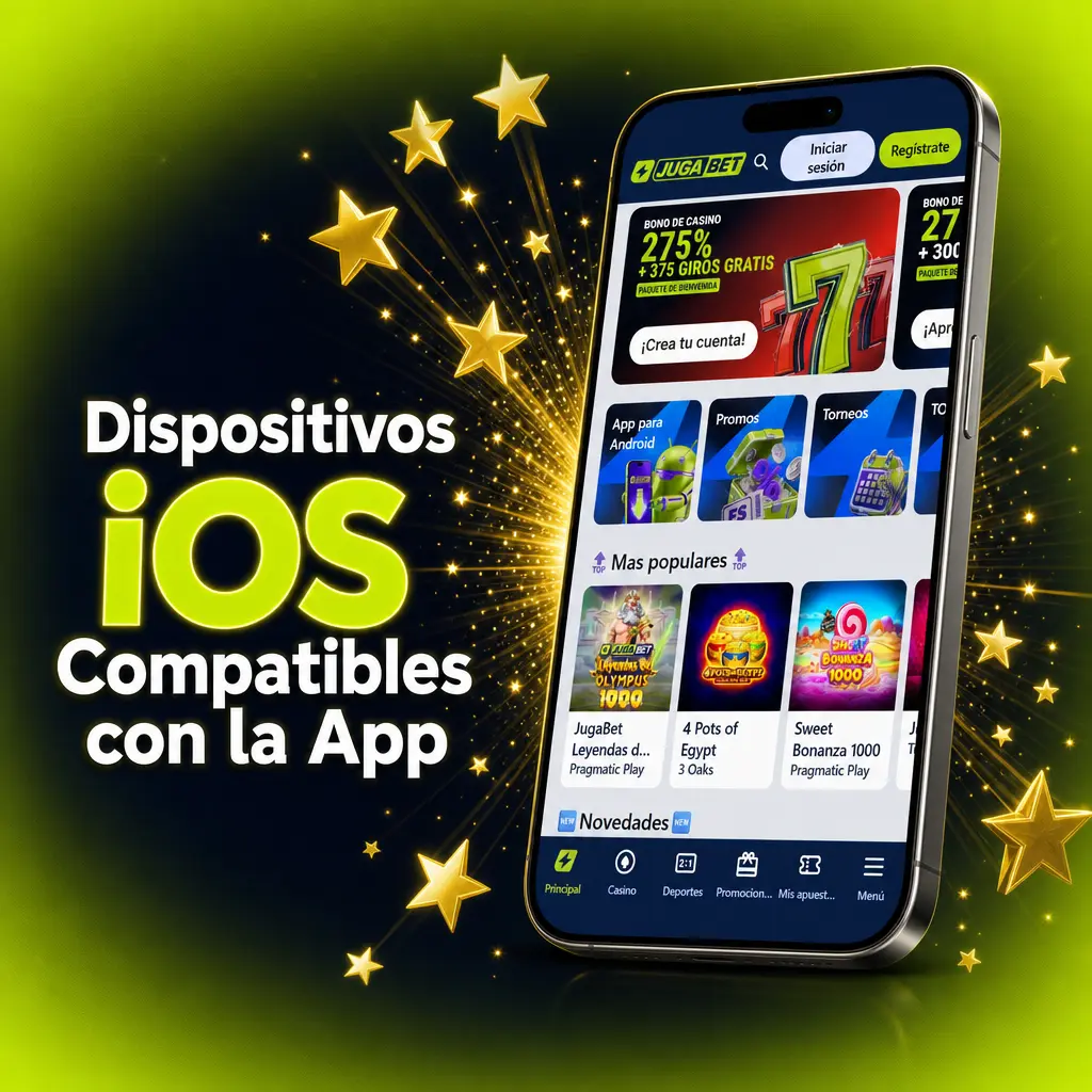 iPhones compatibles con la app Jugabet